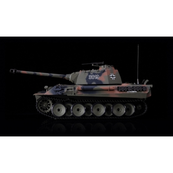 Ferngesteuerter Panzer ASG/IR/Sound/Rauch 1:16 German Panther RTR 2,4Ghz - Heng Long 3819-1U (PRO)